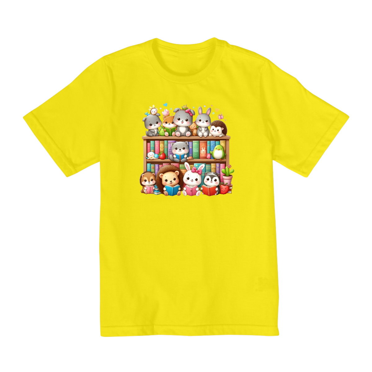 Nome do produto: Camiseta Infantil Bichos Fofos
