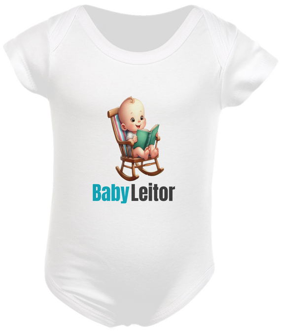 Body Infantil Baby Leitor