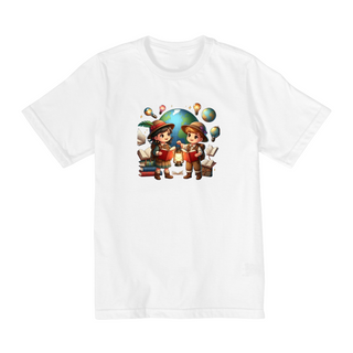 Camiseta Infantil Crianças Aventureiras