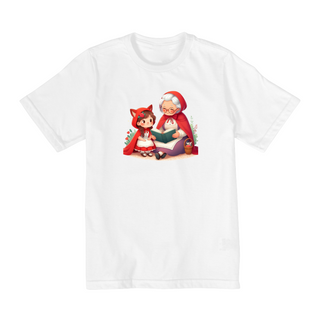 Nome do produtoCamiseta Infantil Contos da Vovó e Chapeuzinho Vermelho