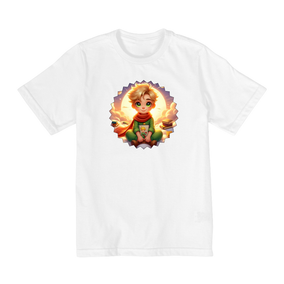 Camiseta Infantil Pequeno Príncipe
