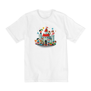 Camiseta Infantil Reino da Leitura