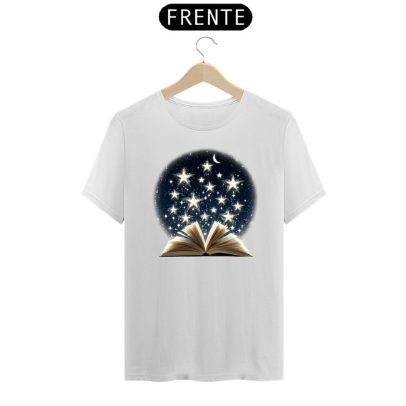 Camiseta  Noite Estrelada da Imaginação
