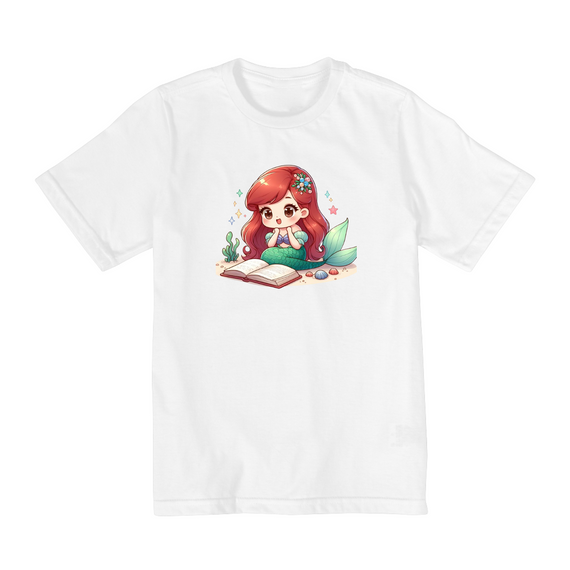 Camiseta Infantil Pequena Sereia