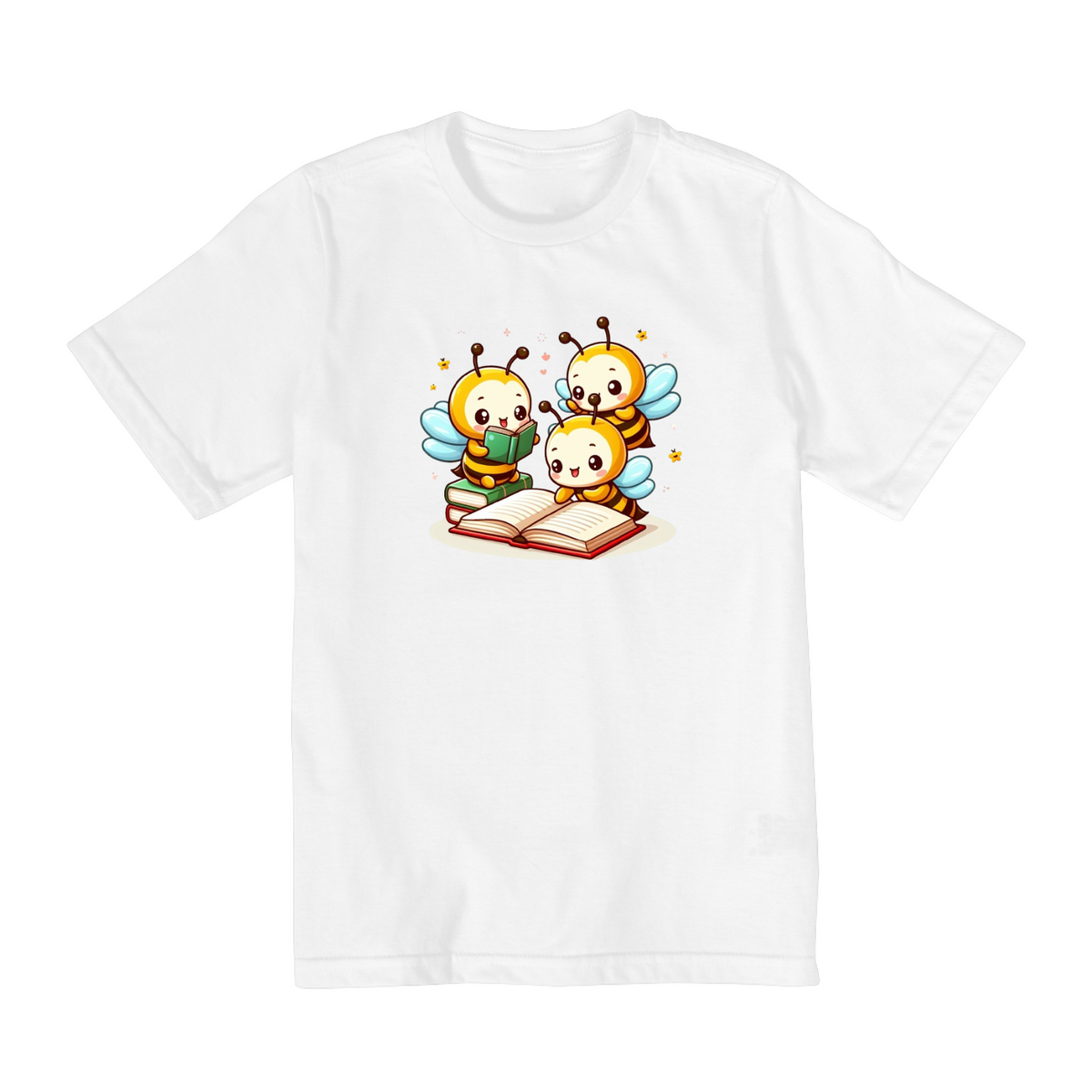 Nome do produto: Camiseta Infantil Abelhas Fofas
