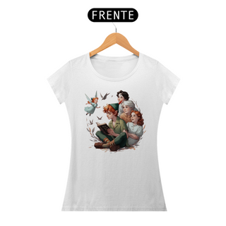 Nome do produtoCamiseta Feminina Peter Pan Leitor