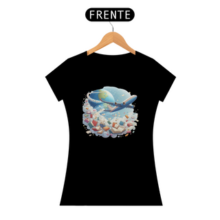 Nome do produtoCamiseta Feminina Viagem Literária