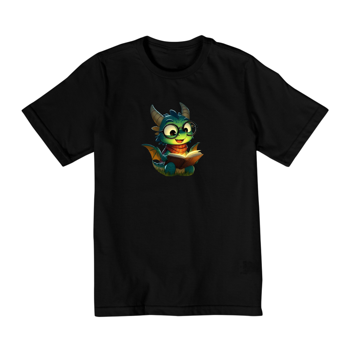 Nome do produto: Camiseta Infantil Dragão Fofo
