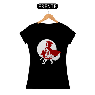 Nome do produtoCamiseta Feminina Chapeuzinho Vermelho e o Lobo Mau