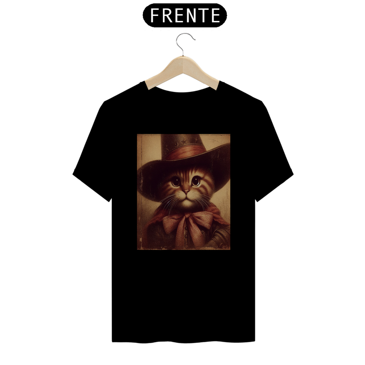 Nome do produto: Camiseta Gato de Botas Vintage