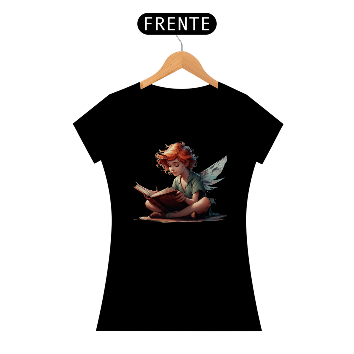 Nome do produto: Camiseta Feminina Wendy Leitora