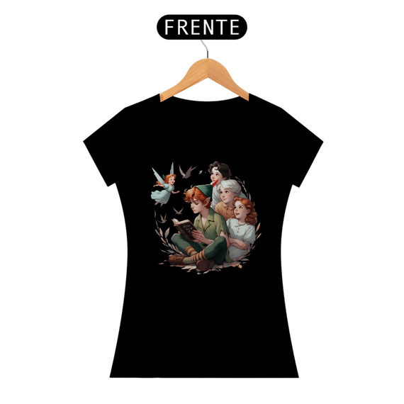 Camiseta Feminina Peter Pan Leitor
