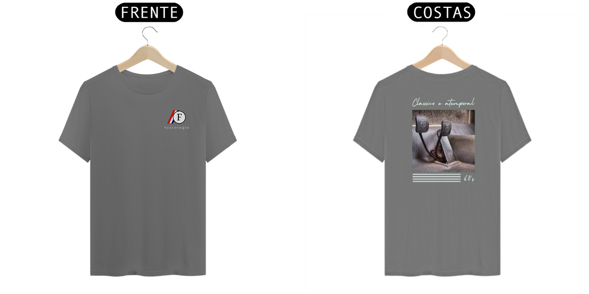 Nome do produto: Camiseta T-Shirt Estonada Pedaleira BC - Fuscologia