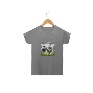 Nome do produtoSnow Rabbit craque do futebol - Camiseta infantil 