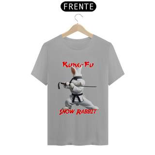 Nome do produtoSnow Rabbit  Kung -Fu- Camiseta Clássica Adulto
