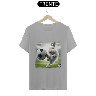 Nome do produtoSnow Rabbit no Futebol - Camiseta adulto