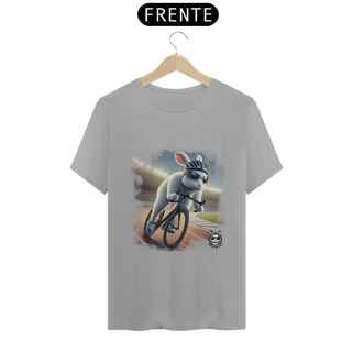 Nome do produtoSnow Rabbit Coelho Ciclista - Camiseta Clássica  Adulto Unissex 