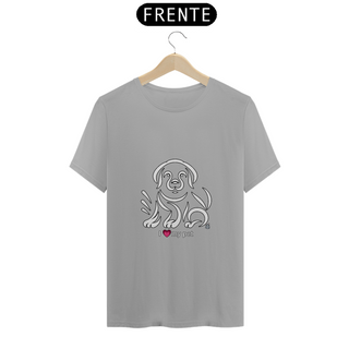 Nome do produtoI love my pet - Camiseta Classic Adulto Unissex 