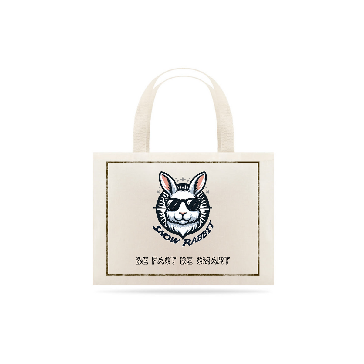 Nome do produto: Sacola Ecobag Snow Rabbit