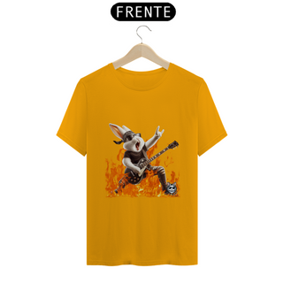 Nome do produtoSnow Rabbit Rock and Roll-  Guitarrista- T-SHIRT-CLASSICA Adulto 