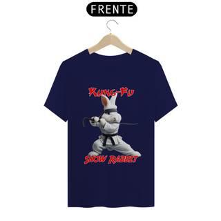 Nome do produtoSnow Rabbit  Kung -Fu- Camiseta Clássica Adulto