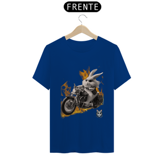 Nome do produtoSnow Rabbit na Harley Davidson Camiseta Adulto