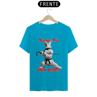 Nome do produtoSnow Rabbit  Kung -Fu- Camiseta Clássica Adulto