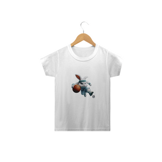 Nome do produtoSnow Rabbit Fera do basquete - Camiseta infantil Clássica