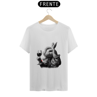 Nome do produtoSnow Rabbit Somellier - Camiseta Adulto Classic -  Feminina