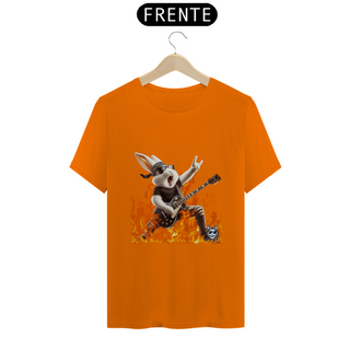 Nome do produtoSnow Rabbit Rock and Roll-  Guitarrista- T-SHIRT-CLASSICA Adulto 