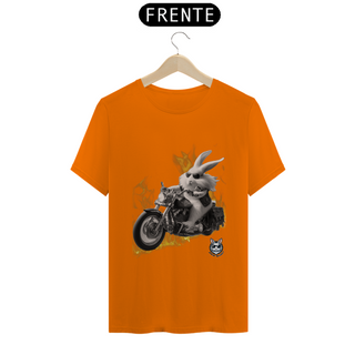 Nome do produtoSnow Rabbit na Harley Davidson Camiseta Adulto