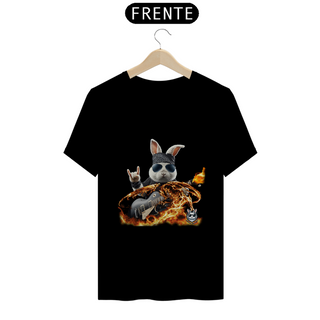 Nome do produtoSnow rabbit Guitarrista - Camiseta CLÁSSICA  Adulto 