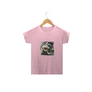 Nome do produtoSnow Rabbit Tenista- Camiseta Clássica Infantil