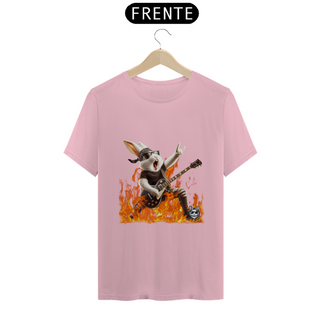 Nome do produtoSnow Rabbit Rock and Roll-  Guitarrista- T-SHIRT-CLASSICA Adulto 