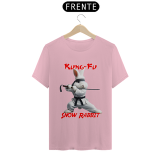 Nome do produtoSnow Rabbit  Kung -Fu- Camiseta Clássica Adulto