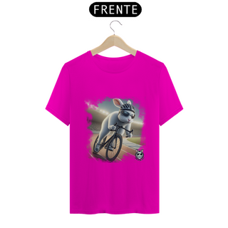 Nome do produtoSnow Rabbit Coelho Ciclista - Camiseta Clássica  Adulto Unissex 