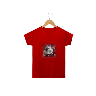 Nome do produtoSnow Rabbit Gamer-Camiseta infantil Clássica