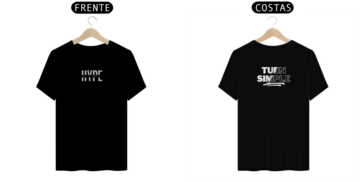 Nome do produto: camiseta HYPE: Turn Simple
