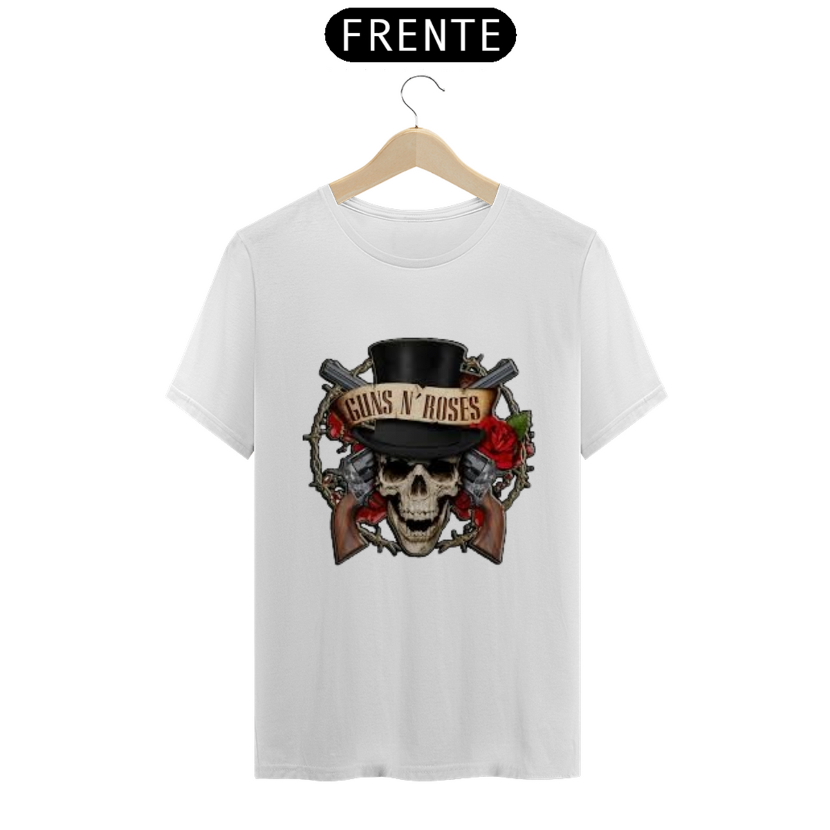 Nome do produto: T-Shirt Guns N Roses