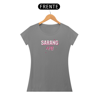 Nome do produtoT-Shirt Sarang (Amor em Coreano)