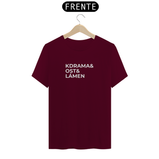 Nome do produtoT-Shirt Kdrama OSt Lámen 