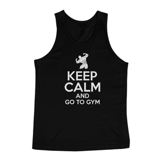 Nome do produtoRegata Keep Calm Go to Gym