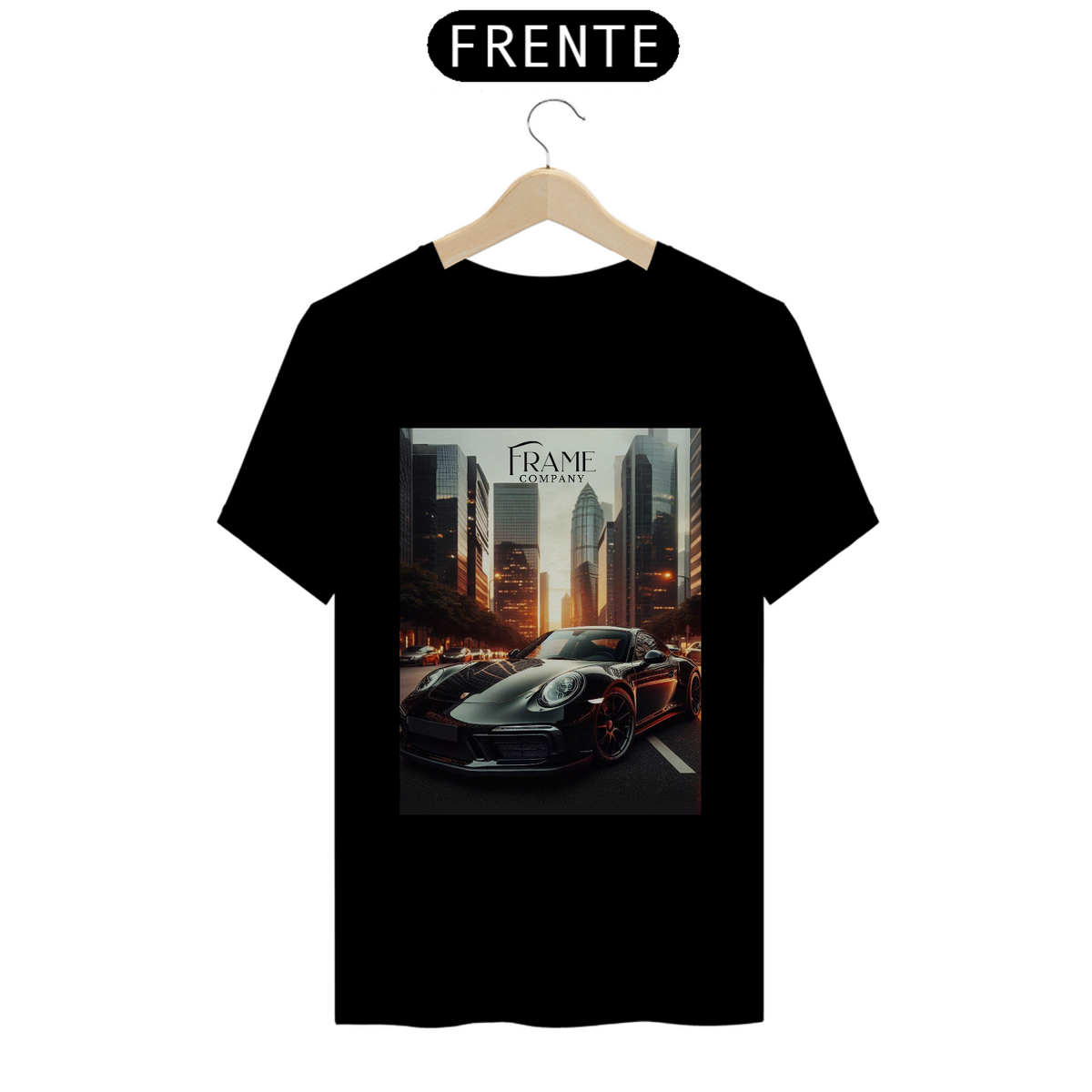 Nome do produto: Camiseta Porsche Black City