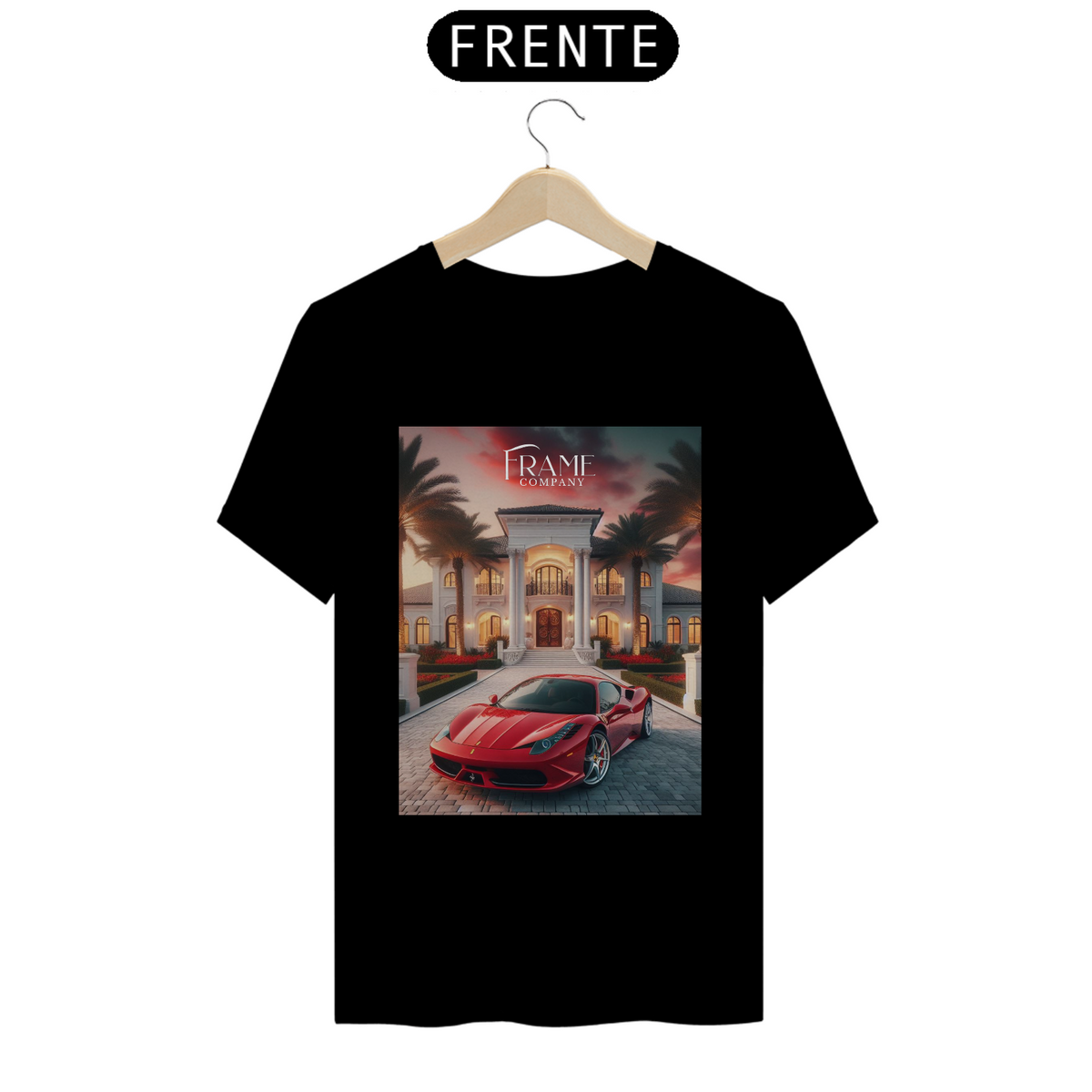 Nome do produto: Camiseta Ferrari Mansion
