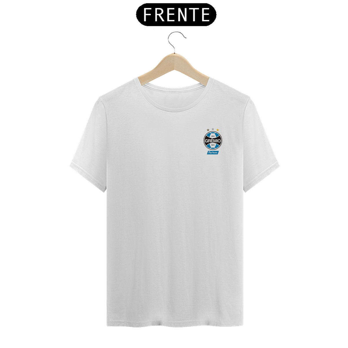Nome do produto: Camisa Escudo Minimalista - Grêmio