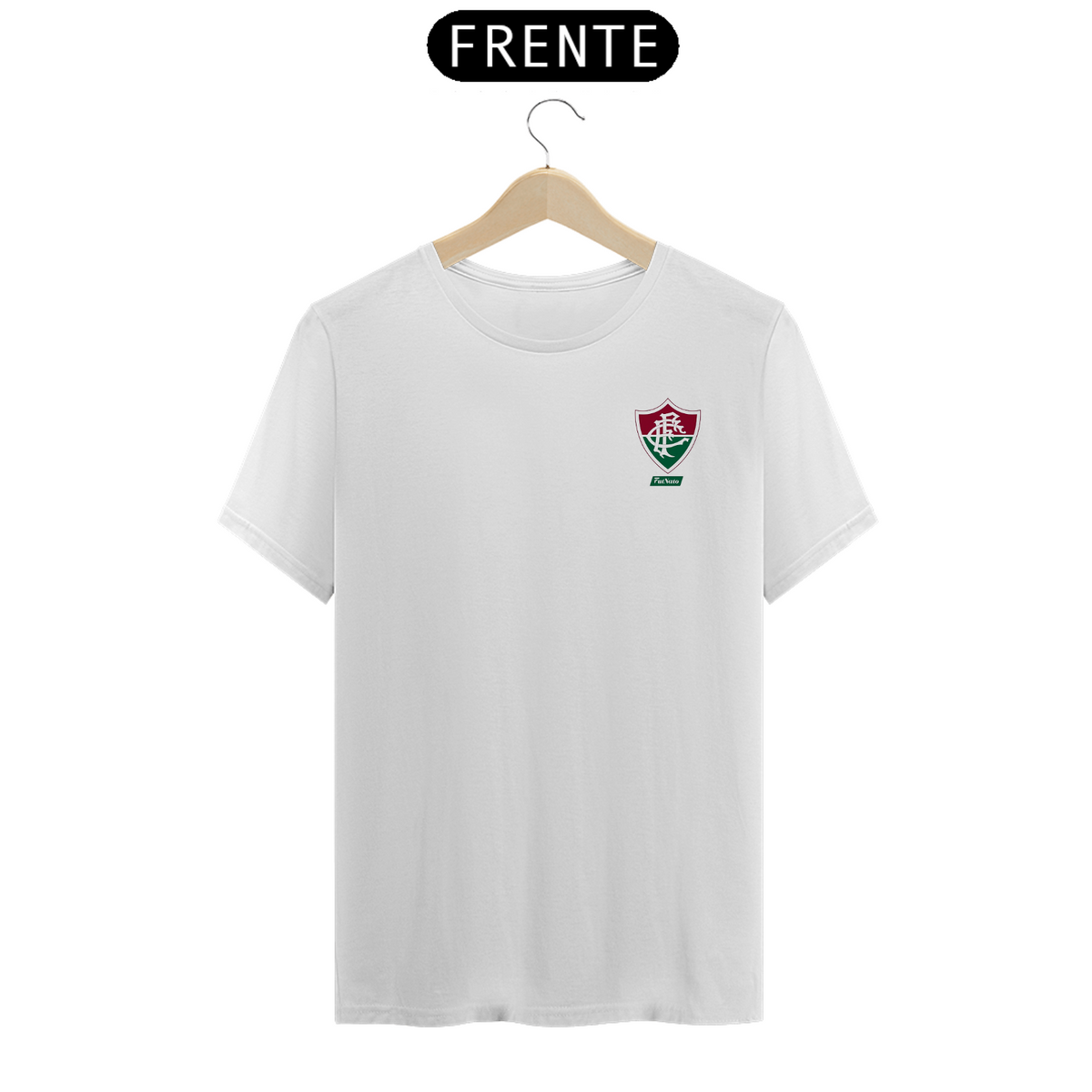 Nome do produto: Camisa Escudo Minimalista - Fluminense