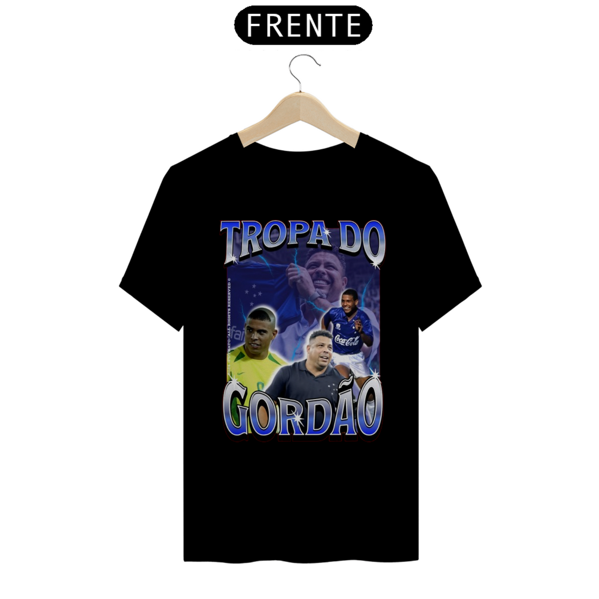 Nome do produto: Camisa Tropa Do Gordão - Cruzeiro