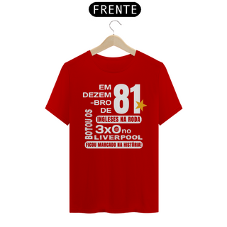 Camisa Em Dezembro de 81 - Flamengo