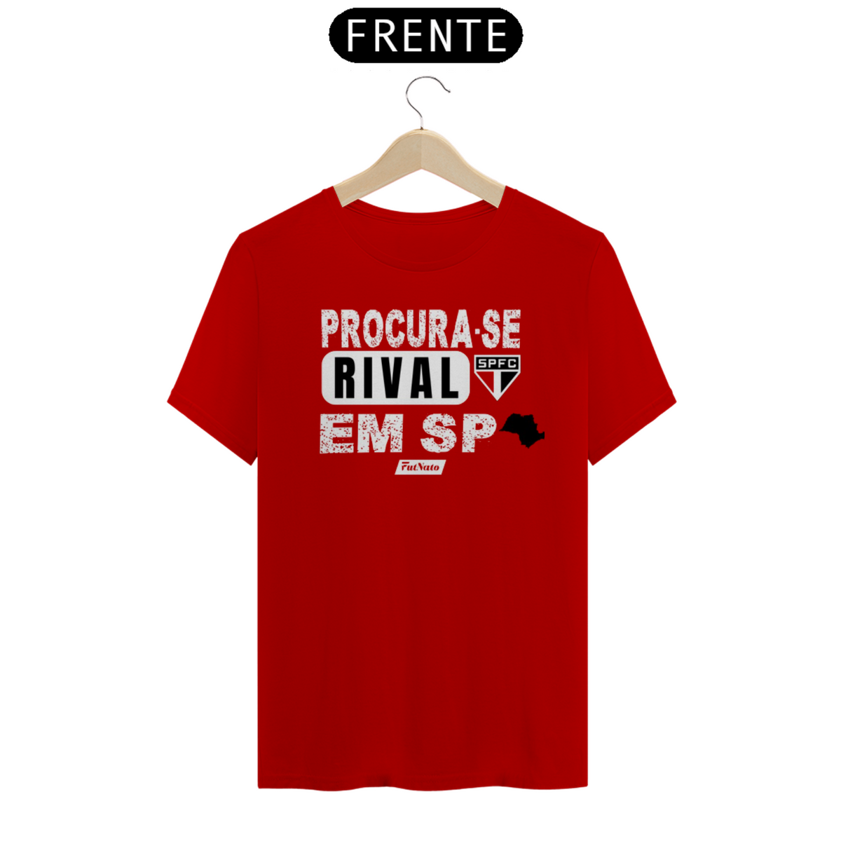 Nome do produto: Camisa Procura-Se Rival Em SP - São Paulo