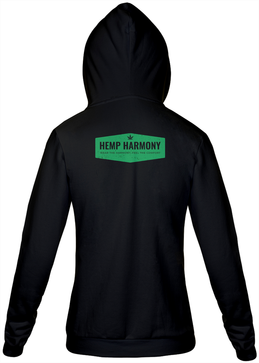 Nome do produto: HEMP HARMONY - Blusa c/ Zíper